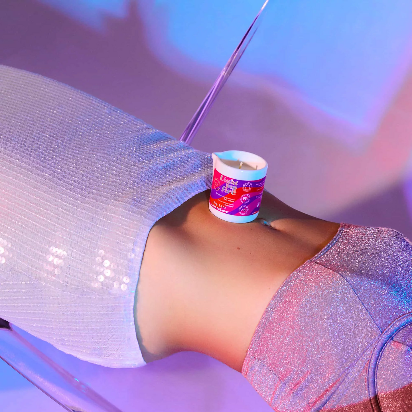 LIGHT MY FIRE - MASSAGE CANDLE - MONOI 65G / 2.2OZ.