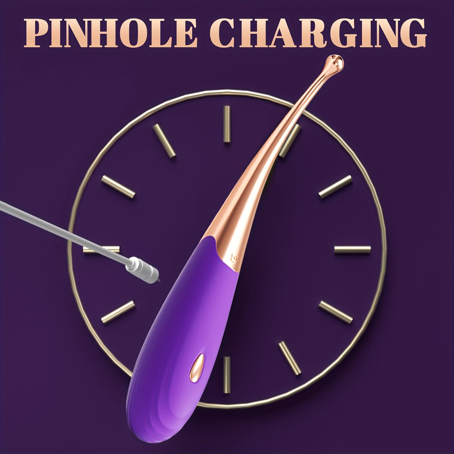 Dildo - Clitoral Vibrator for Women - Female Squirting Vibrators Clit G-Spot Dildo Nipple Stimulator Anal Vibe - High Frequency Personal Massager Wand Adult Sensory Toy 2 Heads