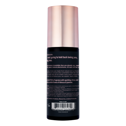 SIMPLY SEXY PHEROMONE BODY MIST - LET'S GET IT ON - 3.35 floz | 99mL