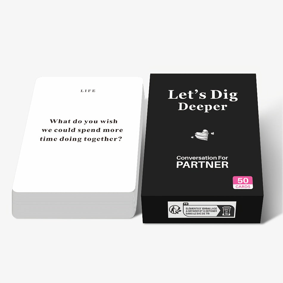 1pc Couple Question Card Game Ice Breaker Interaction Tool Adventure Challenge Board Game Cards Cheap Toy Mini Filler Gift Fun Conversation Card Tabletop Game to Build Emotional Connections and Enhance Intimacy Perfect for Da