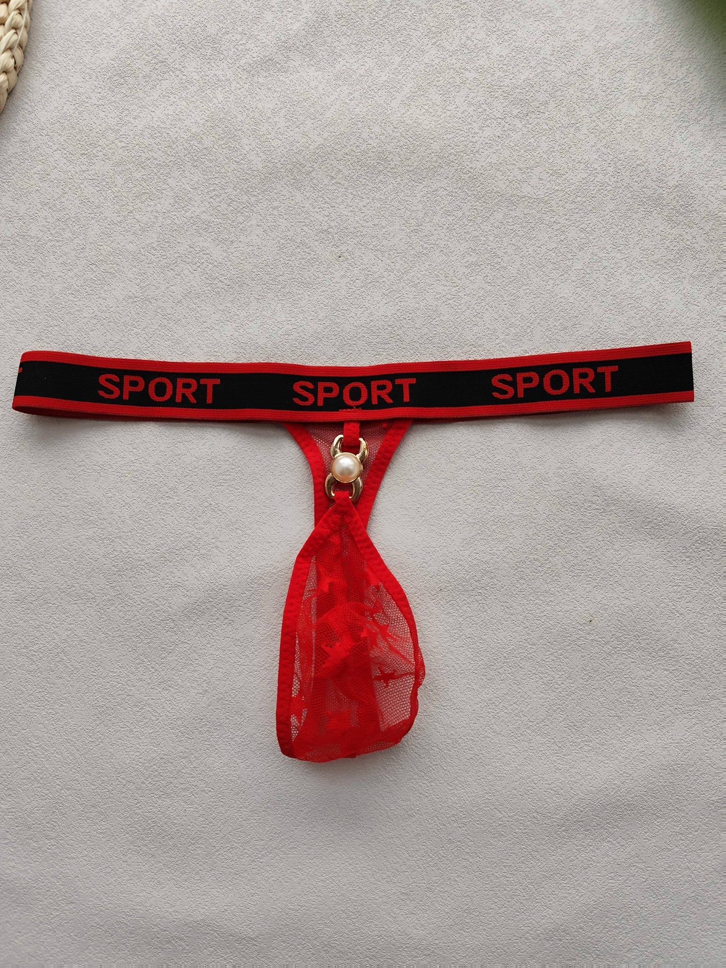 3pcs Men's Sexy Thong Set, Three Styles Combo