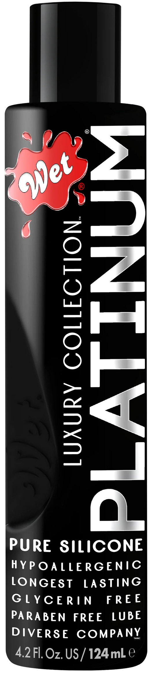 Wet Platinum Silicone Based Sex Lube 4.2 Ounce
