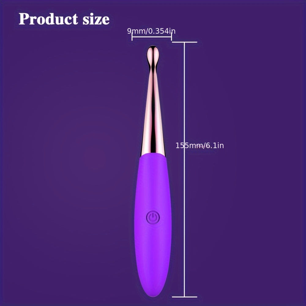 14 Frequency Female Masturbation Clitoral Stimulator, Vibrator, Stimulator, Portable Handheld Female Vibrator, G-Spot Breast Massage Masturbation Vibrator