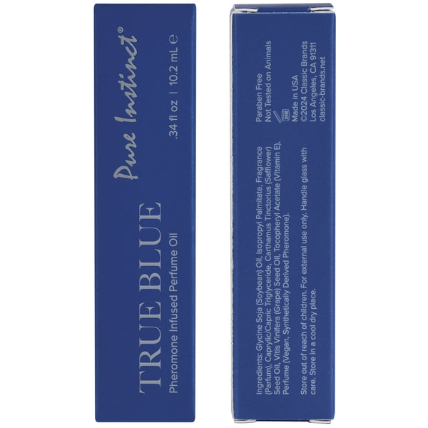 True Blue .34oz | 10mL - Pheromone Infused Perfume Oil Roll-On