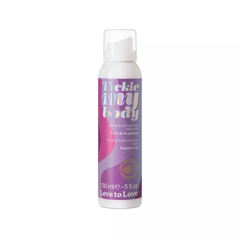 TICKLE MY BODY - MASSAGE FOAM - PASSION FRUIT 150ML / 5FL.OZ.