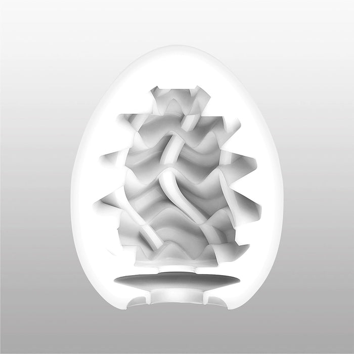 Tenga Egg Wavy II Male Masturbator