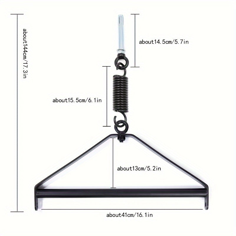 360° Air Hang Rotation Sex Swing Seat, Black Red 5 Sponge Seat with Headrest, Swing Hanging Rod, Triangular Bracket, Stainless Steel Hooks, SM Love Swing Sex Toys, for Couples Passionate Unlocking Attractive Poses, Erotic Fu