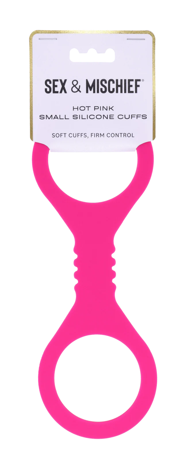 Small Hot Pink Silicone Cuffs