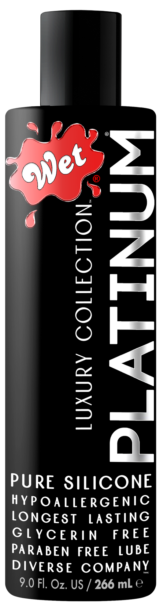 PLATINUM SILICONE BASED SEX LUBE 9 OUNCE