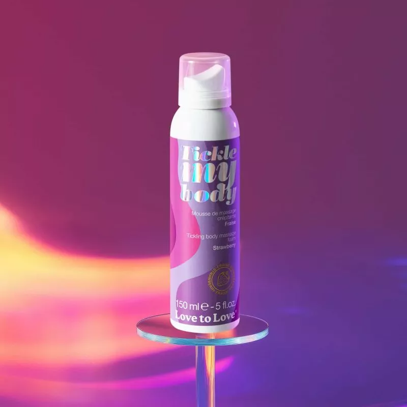 TICKLE MY BODY - MASSAGE FOAM - STRAWBERRY 150ML / 5FL.OZ.