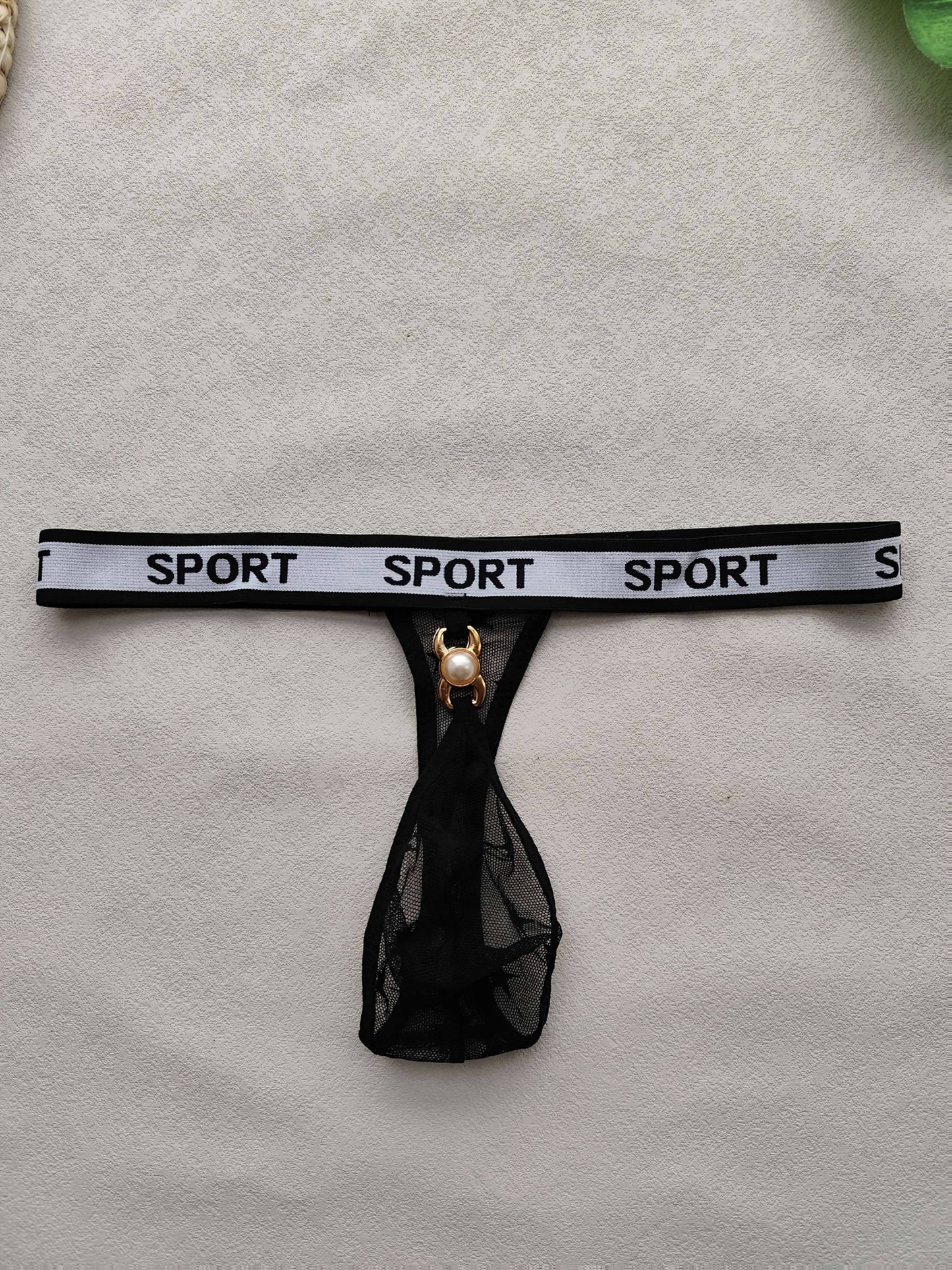 3pcs Men's Sexy Thong Set, Three Styles Combo