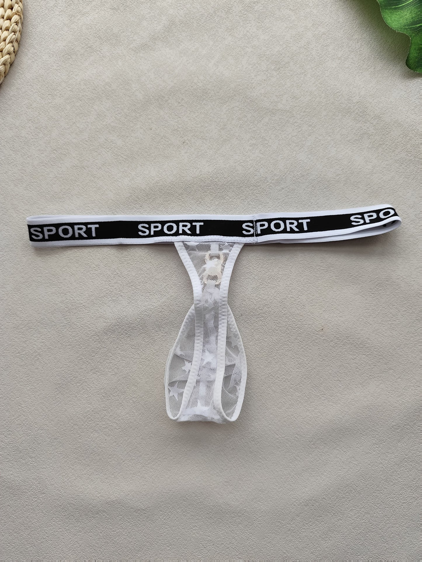 3pcs Men's Sexy Thong Set, Three Styles Combo